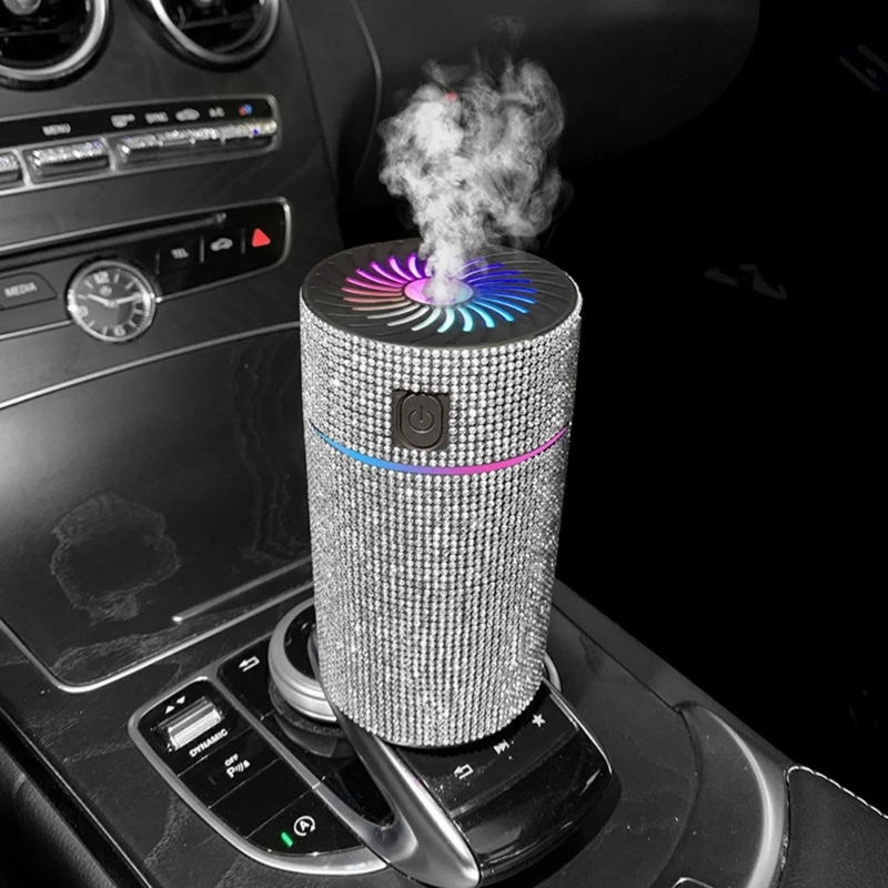 Colorful Cool Mini Humidifiers with LED Night Light, USB Humidifiers Ultrasonic Humidifiers, Portable Diffuser