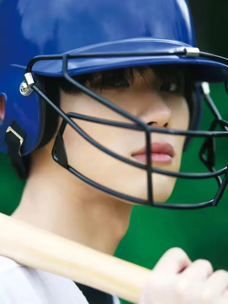 Professional Baseball Helmet for Baseball Match Training Head Protection Protecter Helmet Cap With Safety Face Shield