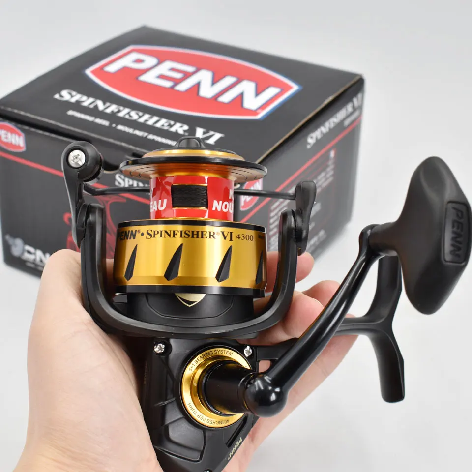 Original Penn Spinfisher V SSV 3500-10500 Spinning Fishing Reel 5+