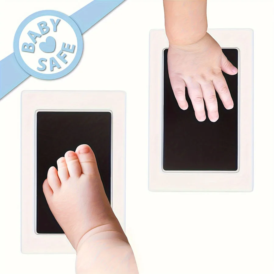 Pet Paw Print Kit Comes with 1 Ink Cartridges and 2 Imprint Cards Halloween Baby Footprints Thanksgiving Christmas Gifts and Other Holiday Gifts pet paw print kit