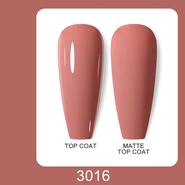 Arte Clavo 15ml Brown Coffee Color UV Gel For Nail Gel Nail Polish Varnish Hybrid Glitter Decoration Base Top Coat Set 3016