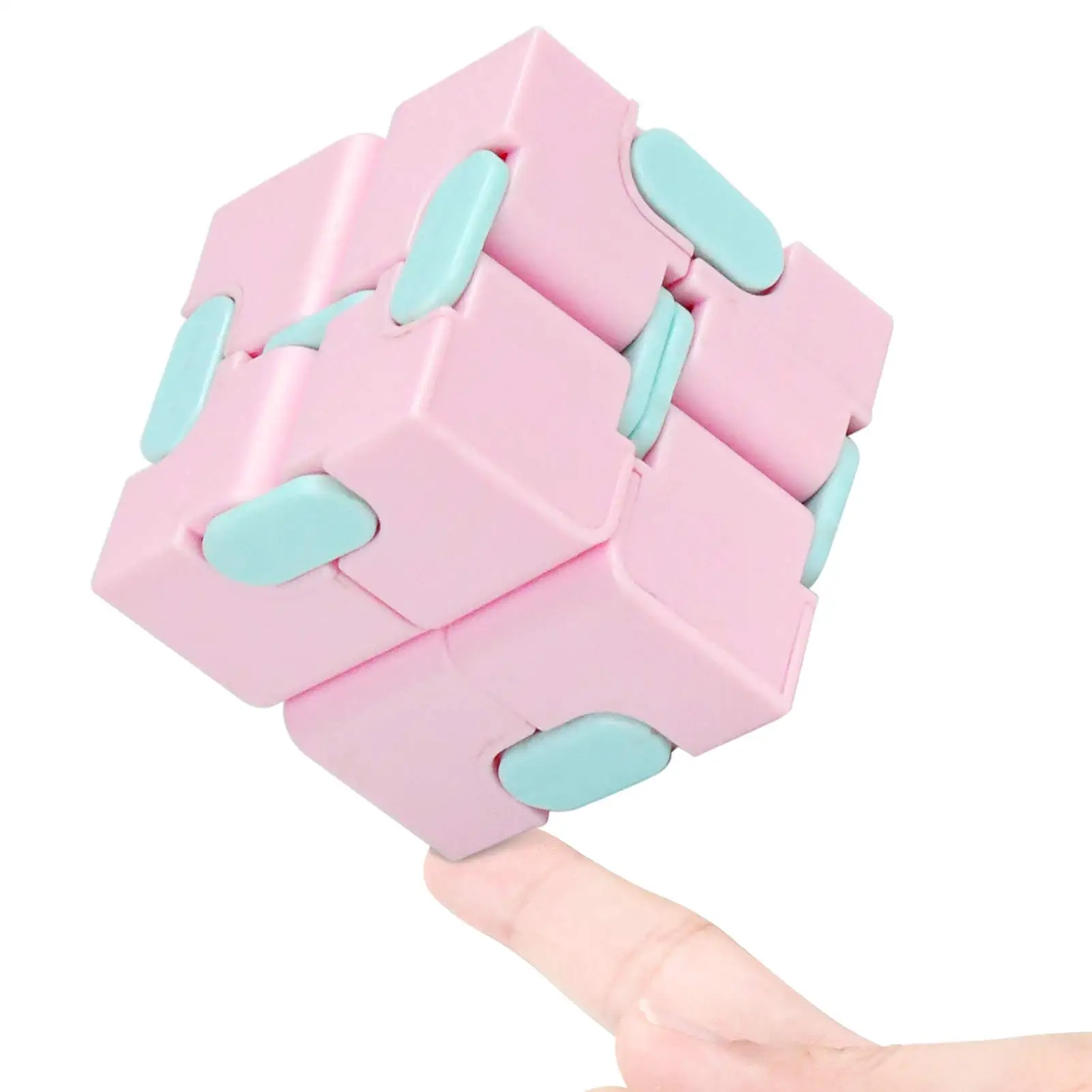 konzentration spielzeug EndlosCube Mini - Kompakter Unendlichkeit Würfel, Anti-Stress Fidget