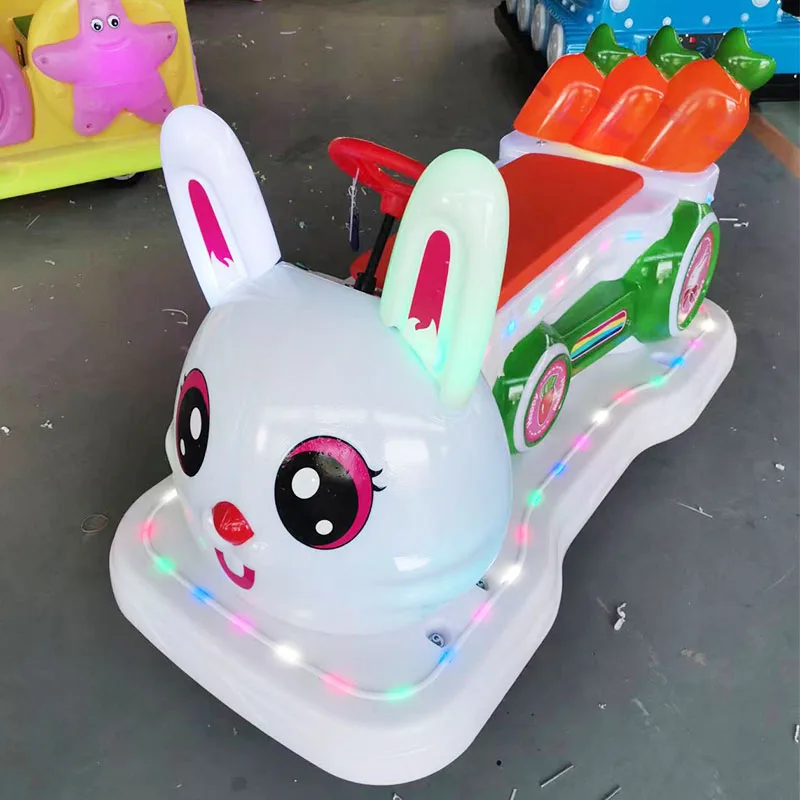 New Outdoor Double Bumper Car Square Indoor Fiberglass Amusement for Adventure Park