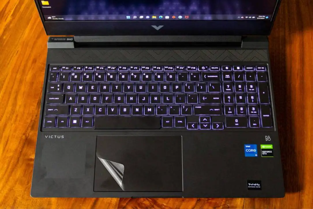 Matte Touc Hp Ad Per Hp Victus 15 15.6 "Gaming Laptop Fb0013Ax 2021 2022 Pellicola Protettiva Sticker Protector Touch Pad Touc Hp Ad