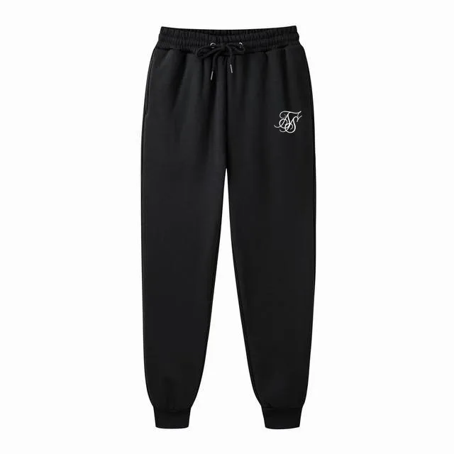 2020 sik silk Brand Men Sweatpants Sports Pants Casual Pants Sweatpants Sportswear Jogging Pants Men Pure Color Jogging Pants cheap sweatpants