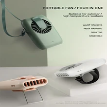

Multifunctional neck outdoor small pocket usb fan portable handheld charging mini fan sports running XIAO MI