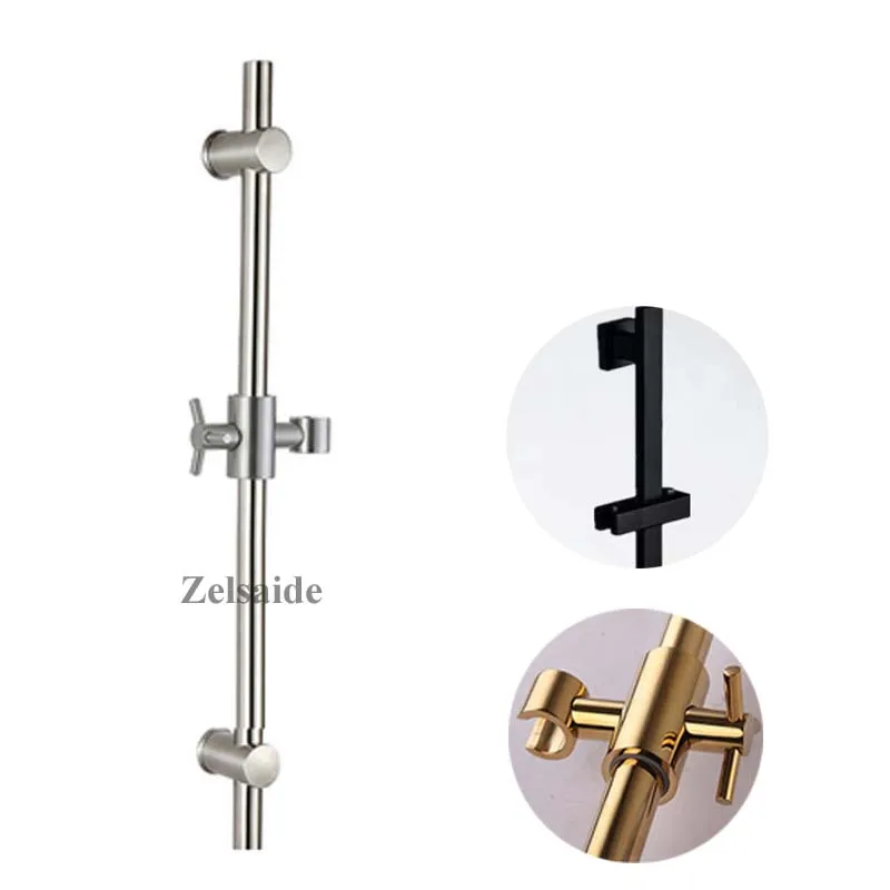 SUS 304 Shower Sliding Bar 66cm length height adjustable shower bar