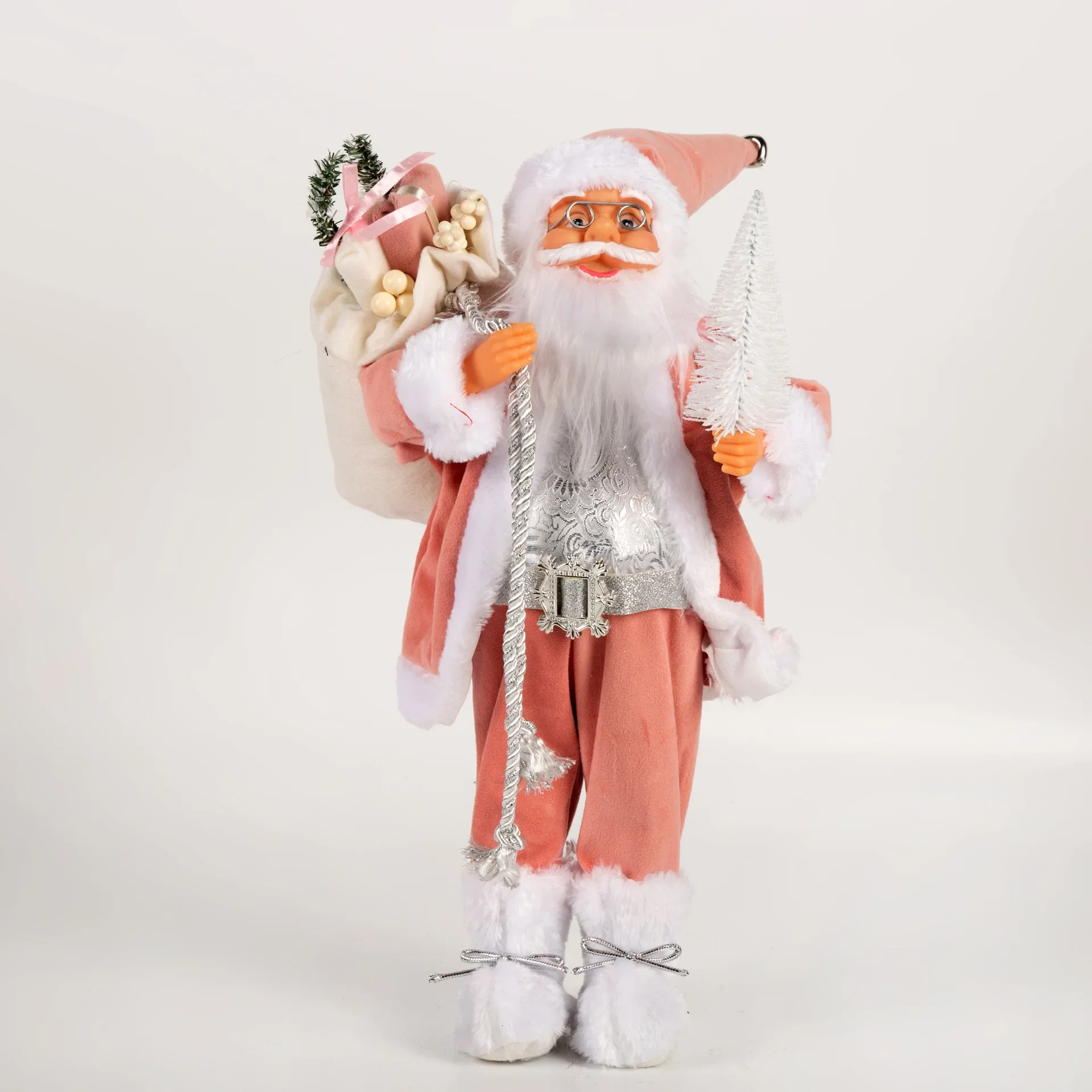 thumbnail image 1 of Muñeco de Papá Noel grande de 60 cm, decoración navideña, decoración de la habitación del hogar para Año Nuevo, regalo para niños, adornos para árbol de Navidad 2023, 1 of 5