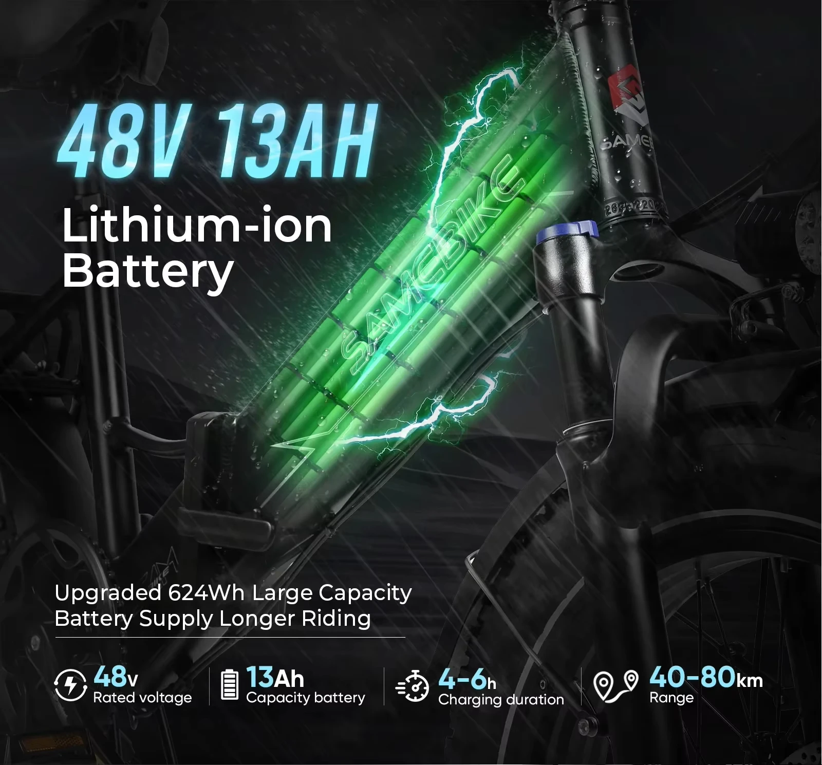 SAMEBIKE LOTDM200 E-Bike