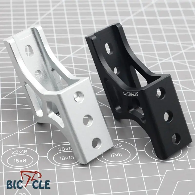 Mr.Tiparts Per Dahon Bicicletta Pieghevole Convertitore Luce Naso Maiale Supporto Rialzato D7 D5 P8 P18 Modello Adattatore Ultraleggero