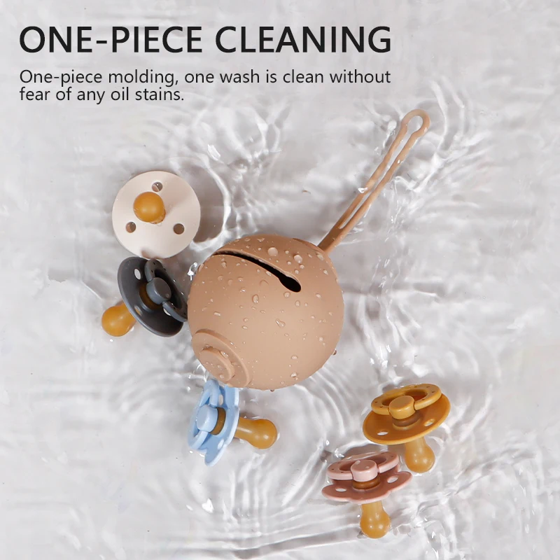 Pacifier Holder Plastic Pacifier Box Modabebe Pacifier Storage Box Food Grade Silicone Baby Pacifier Holder Newborn Portable Soother Container Case