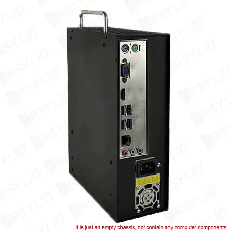 ARSYLID D9 M-ATX Computer Case 5.3L Smaller Mini Core Display Form Factor Chassis 63mm Radiator Flex PSU For pc case pc chassis computer chassis frame