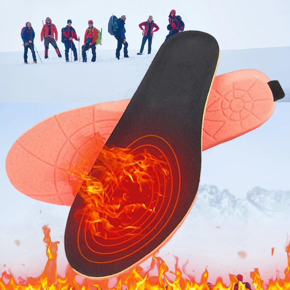 Description Picture 6 of item2000mAh Heating Shoes Pads Wireless Feet Warm Sock Pad Mat USB Charging Temperature Shoes Insoles Pad for Outdoor Camping Hiking