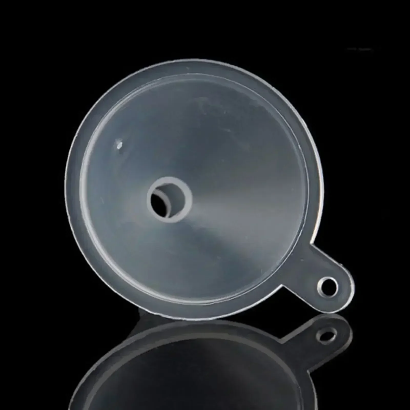 50-2Pcs Mini Funnel 3/5cm Transparent Liquid Oil Funnel Small Mouth School Laboratory Experimental Supplies Kitchen Tools