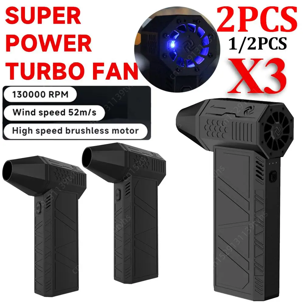 Jet Dry Blower Ventilador Turbo Inalámbrico Recargable De 130000rpm, Mini Soplador De Aire Para Barbacoa, Soplador De Aire Portátil, Ventilador Potente De Mano Turbo Soplador Pro 1500w