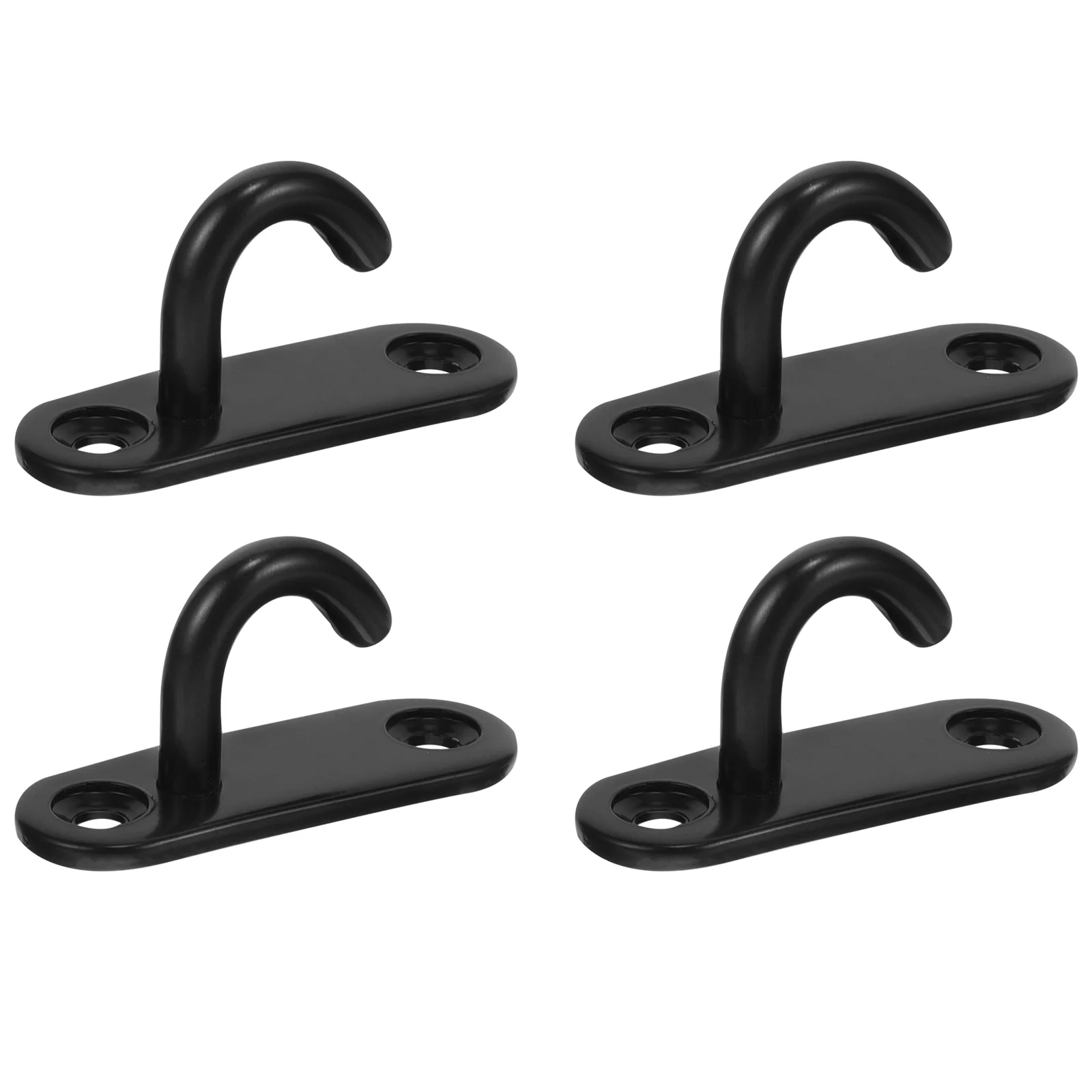 4 Pcs Sandbag Hook Ceiling Anchor Metal Wall Mounted Pad Eyes Plate Hooks 304 Stainless Steel Heavy Duty