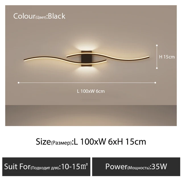 A black L100cm