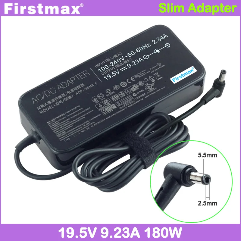 165W 19.8V 8.33A 180W 19.5V 9.23A Per Razer Blade 14 Rz09-0195X Blade Pro 17 2011-2017 Rz09-02202 Alimentatore Per Laptop Da Gioco