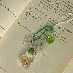 Handcrafted Aesthetic Fish Keychain Accessory (Green)
