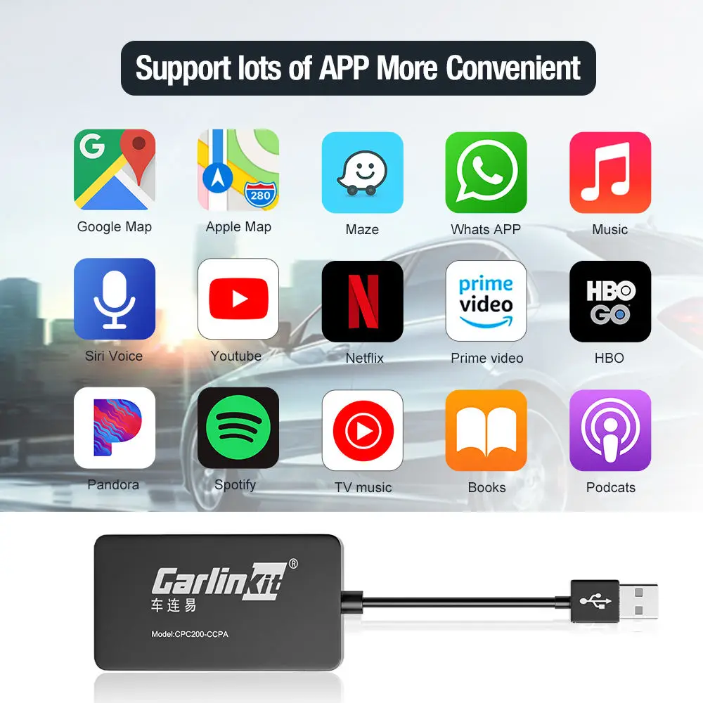Carlinkit  Carlinkit  ī÷, ȵ̵ ڵ ,  ȵ̵ ȭ, ڵ Ariplay Ʈ ũ, iOS