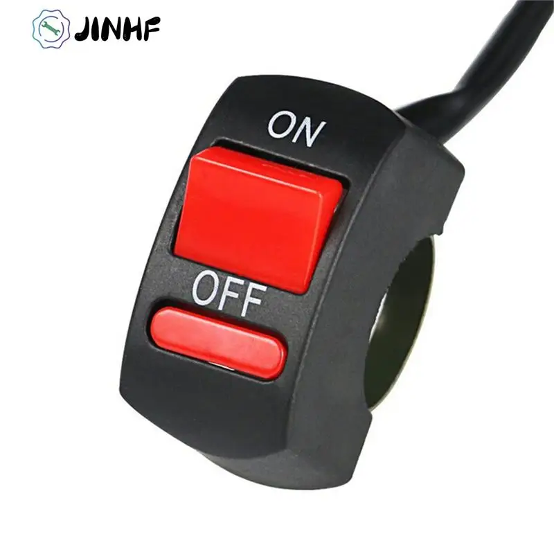 

Universal Handlebar Motorcycle Switch ON-OFF Button LED Angel Eyes Light Switch
