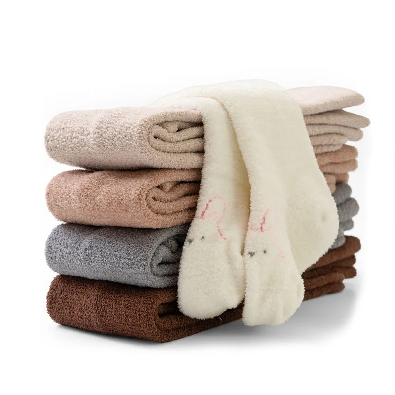 Warm Fleece Padded Kids Leggings for Girls