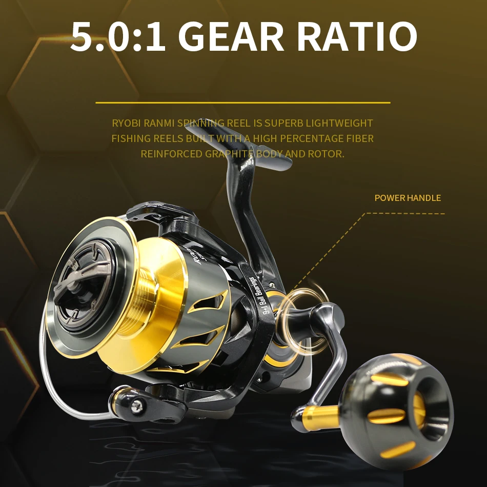 Rooblinos SW Spinning Reel, Fishing Reels, Fishing Reels