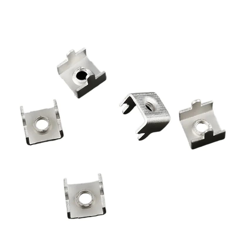 Circuit Board Fixed Seat U PCB-15 Hardware Tapping Tooth Terminal PCB Board Welding Column M4 Wiring Terminals