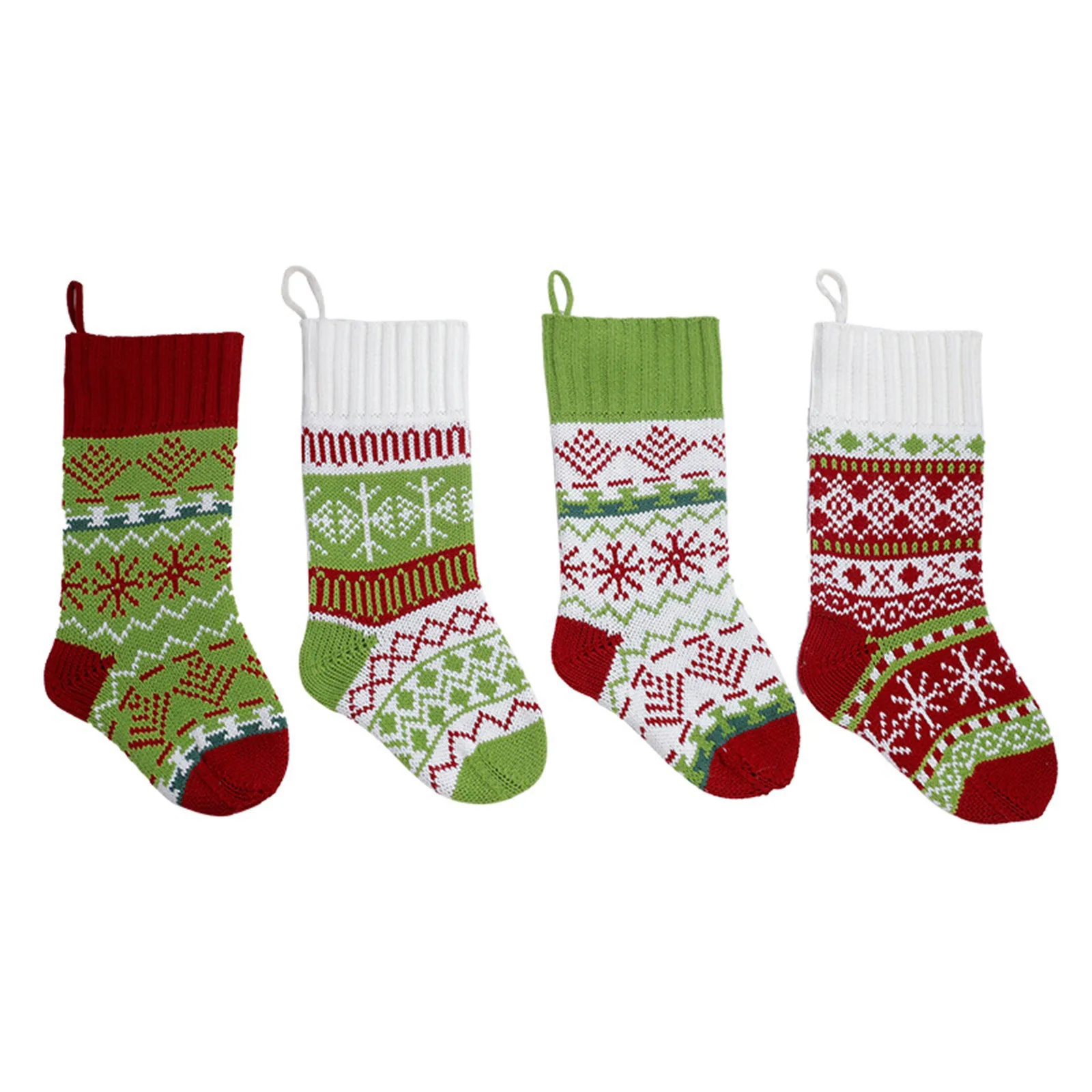 

Санта-Клаус, подарок, детские строительные чулки, вязаные, 2023 подвесные, рождественские украшения для дома