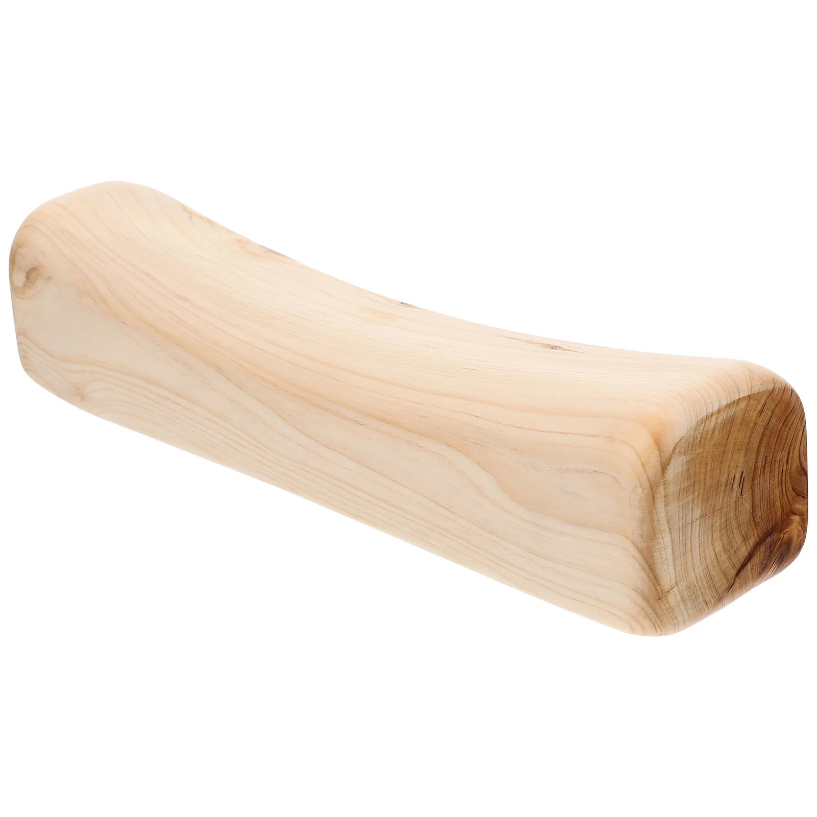 Sauna Pillow Steam Room Wooden Back Bolster Orthopedic Lumbar Spine Cervical Side Sleeping 3