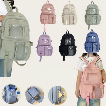 Nuovo Zaino da Viaggio alla Moda, Versatile, Classico, Carino, Portatile, di Grande Capacità, Adatto per Vari Usi