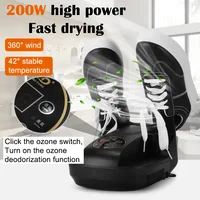 220V/110V Timed Shoe Dryer Deodorant Retractable Shoe Dryer Fast Dryer Heater Deodorizer Dehumidifier Device Foot Warmer Heater 2