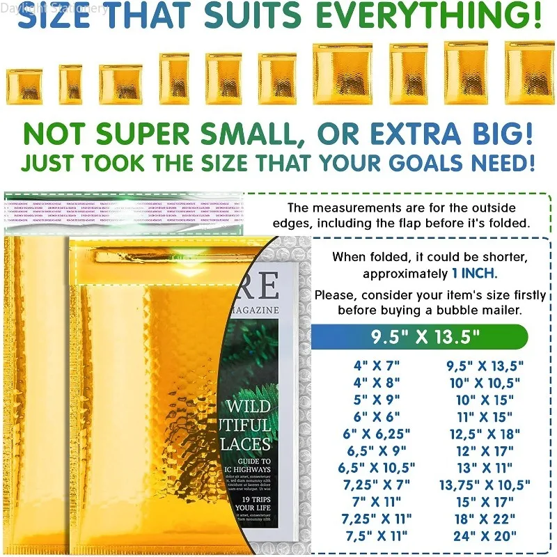 Рисунок 4 - Конверты GoldenBubble 100 шт.