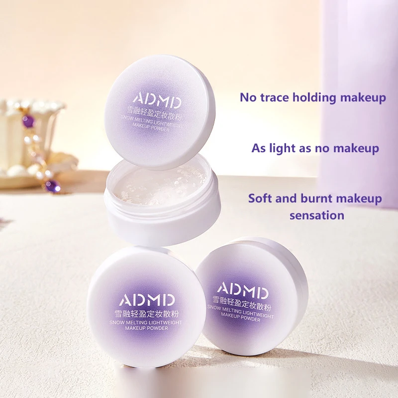 Makeup Finish Loose Setting Powder Translucent Natural Soft Face Powder Oil Control