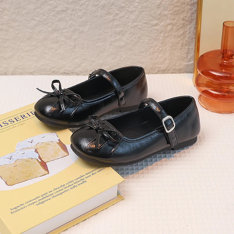 Girls Ballet Flats Soft Sole Shoes for Autumn