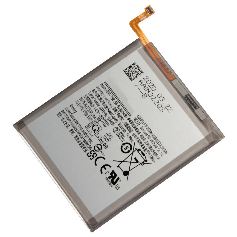 For SAMSUNG 100% Orginal S20 EB-BG980ABY Replacement  Battery For Samsung Galaxy Authentic S20 Mobile Phone Batteries+Tools