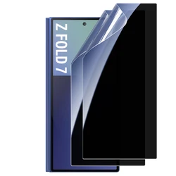 Privacy Tempered Glass & Soft Hydrogel Screen Protector Set with Anti - Peep Technology - Z FOLD 7 (2 Outer Film)