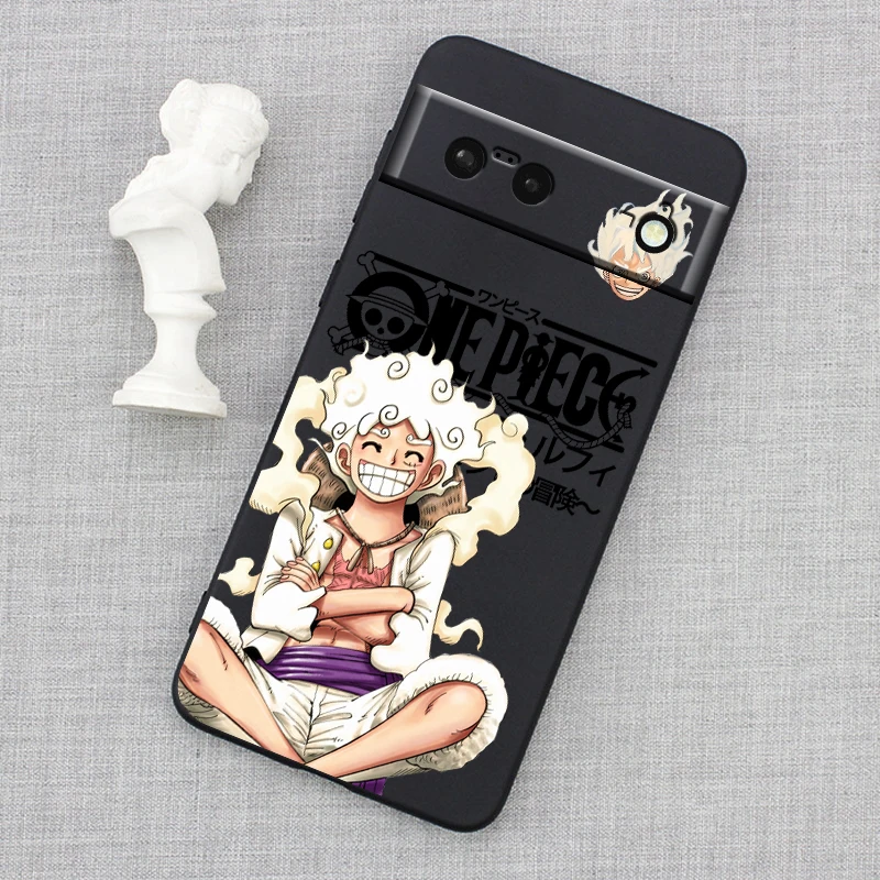 One Piece Luffy Cartoon Art For Google Pixel 9 8 7A 7 6A 6 5A 5 4