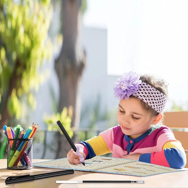 Varázslatos Gyakorlat Copybook 4 Az 1 -Ből Kézírás Gyakorlati Munkafüzet Újrafelhasználható Ábécé Szám Matematika Rajzolási Könyv Gyermekek Számára Yn17 - Image 4