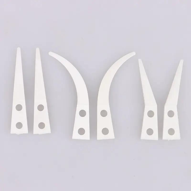 Insulated Straight Curved Tip Anti-static Ceramic Tweezers Electronic Industrial Ceramic Tweezers For Industry Tool 2Pcs For precision tweezers,tweezer tool,esd anti static tweezers,ceramic tweezers