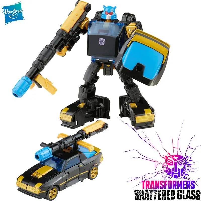 

Hasbro Трансформеры поколения осколков стеклянная коллекция Autobot Goldbug Роскошная фигурка класса 5,5 дюймов