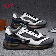 

CYYTL Men's Running Shoes Breathable Comfortable Walking Sneakers Casual Fashion Student Workout Sport Tennis for Boy Trainers