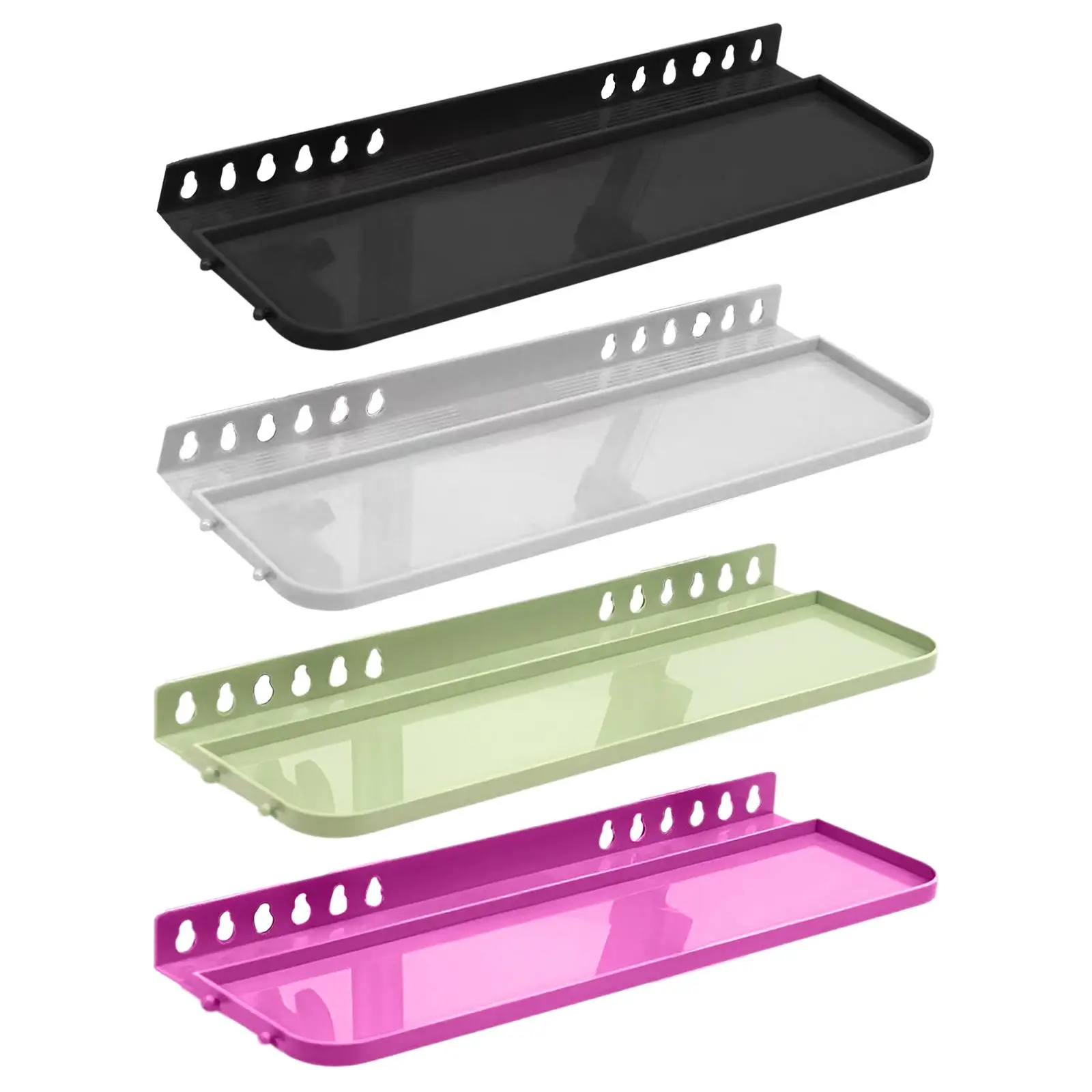 Bandeja Para Caballete Rockible - Estante Desmontable Para Pinturas Y Pinceles - Color Verde - Ligera Y Duradera