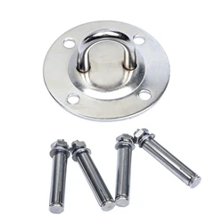Heavy Duty Hammock Wall Mount Anchor Hooks for Yoga and Fitness Equipment Hanging (Sliver)