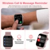 2025 New ECG+PPG Smart Watch Women Heart Rate Blood Lipid Uric Acid Women Menstrual Health Tracker Smartwatches For Android iOS 6