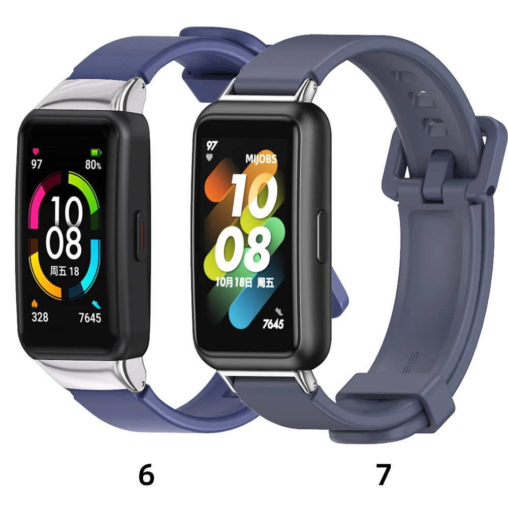 Silicone Strap Bracelet for Smartwatch Fitness Band - Enhanced Comfort & Style