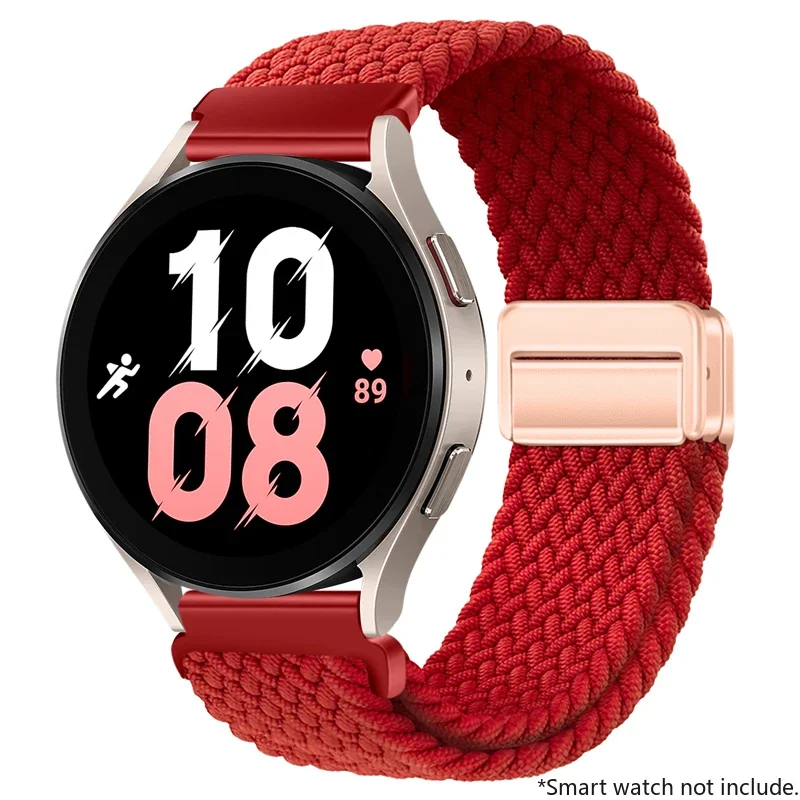 Adjustable Nylon Buckle Strap for Smartwatches - 22mm/20mm