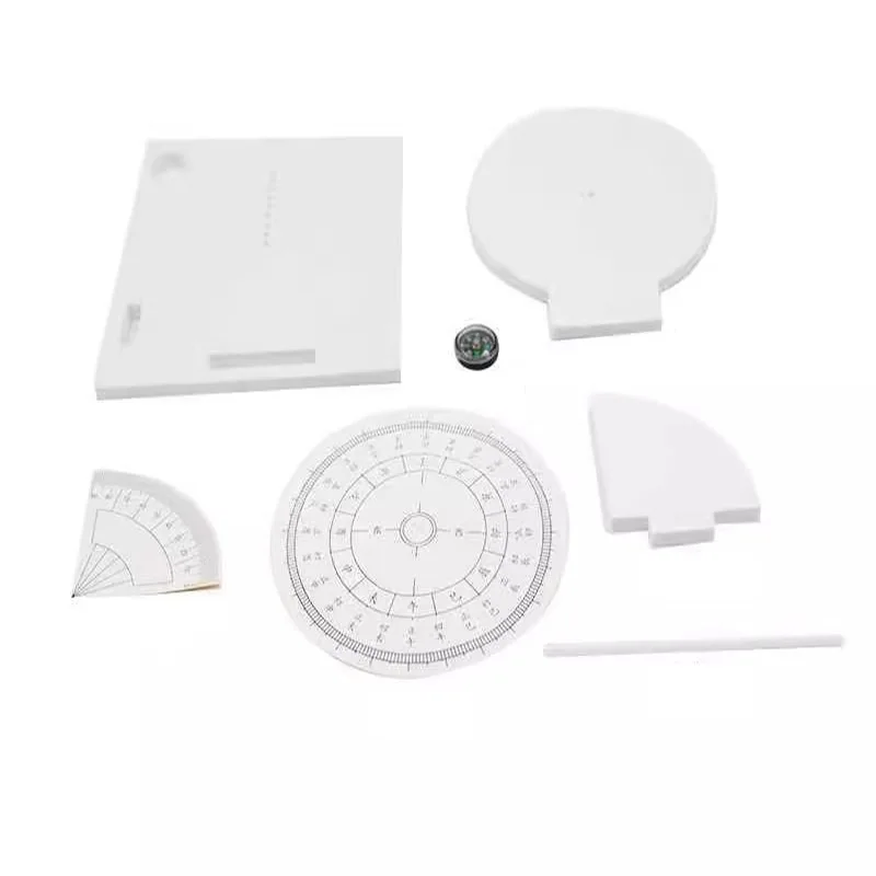 Science And Technology DIY Materials Homemade Sun Clock Sundial Model Scientific Experiment Courseware Popular Science Equipment