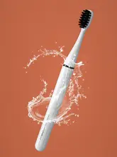  MIPOW i3 Slim Electric Ultrasonic Toothbrush For Adults Smart Tooth Brush USB Rechargeable IPX7 Waterproof 8 Replacement Heads 