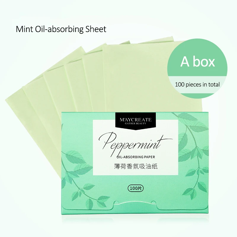 Lavender Green Tea Oil Control Blotting Paper